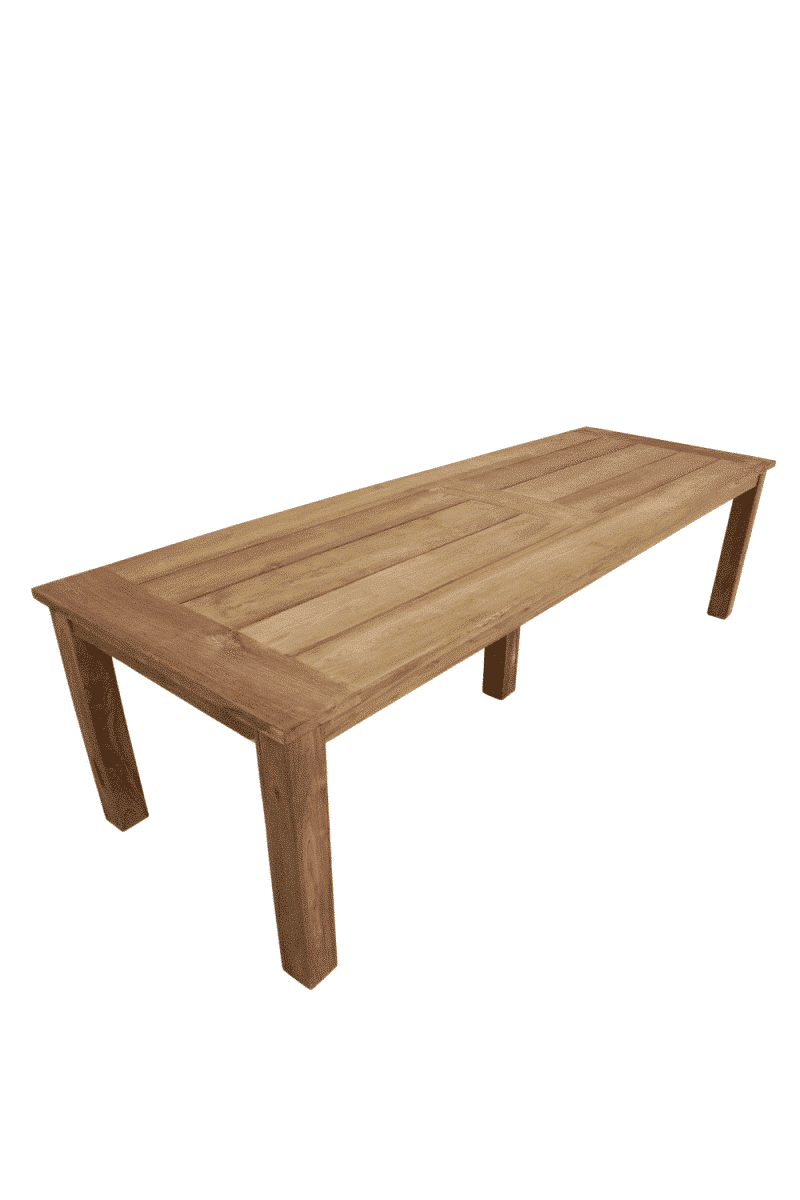 Tuintafel teak hout 3m