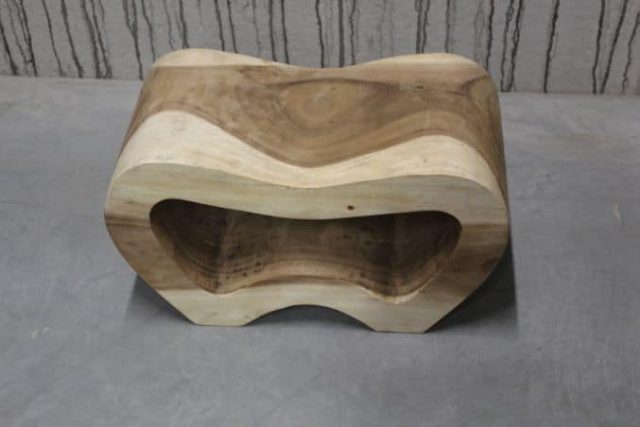 Suar Hout Krukje Hartje 60x30x34h E110 1