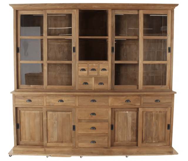 Vitrine kast 255x56x225 cm