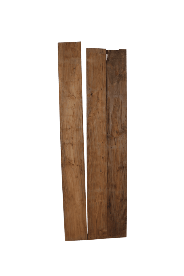 Teak houten dunnen planken