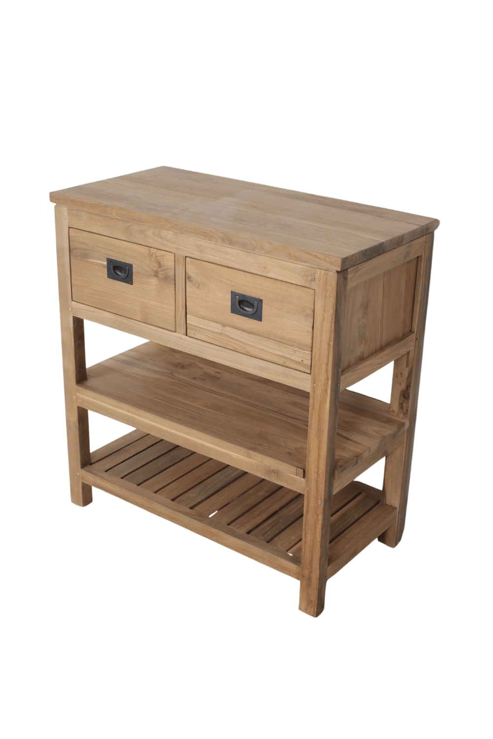 badkamer meubel teak hout 80x40x85 cm