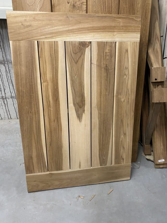 teak tuintafel 120