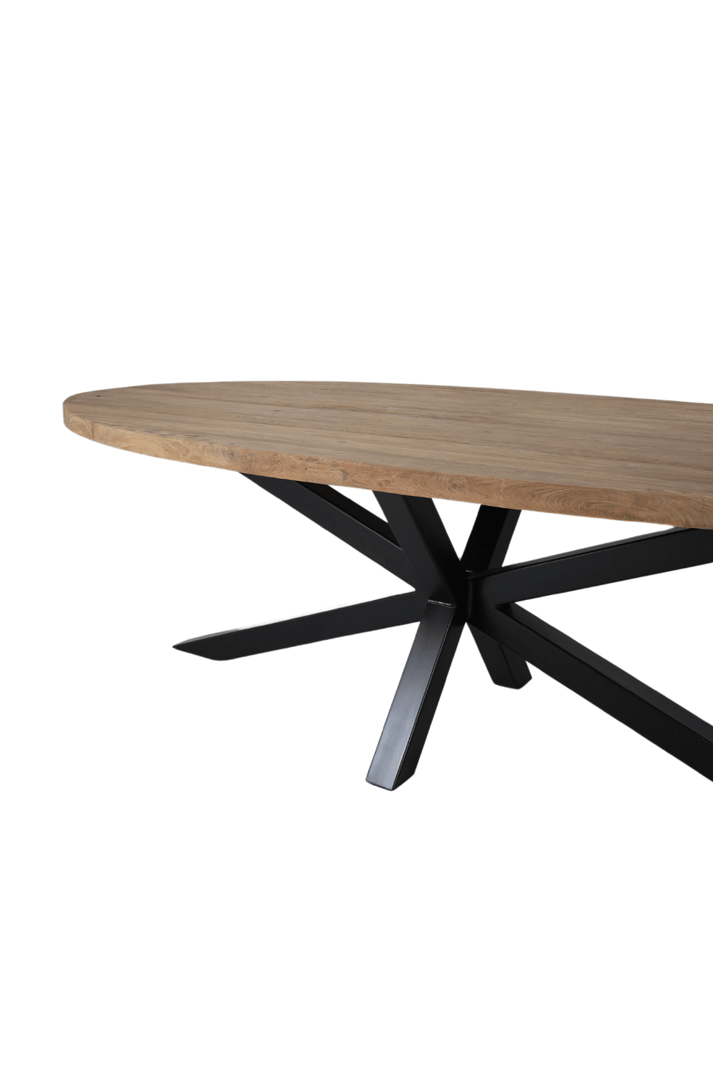 ovale 260 cm tafel