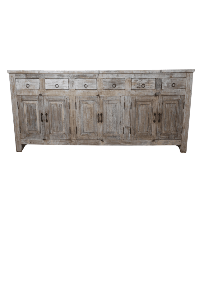 indias dressoir uniek en autentiek wit oud dressoir 200 cm